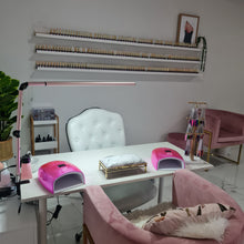 Load image into Gallery viewer, designer nails desk with extractor fan custom order