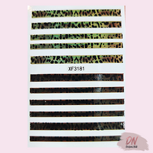 Load image into Gallery viewer, animal print stickers 9 styles xf3181