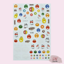 Load image into Gallery viewer, cartoon stickers ☆28 styles m&m 038