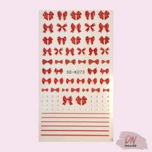 Load image into Gallery viewer, 3d stickers - 17 styles k073