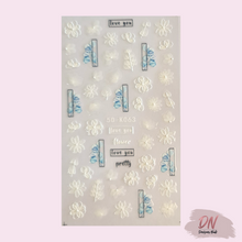 Load image into Gallery viewer, 3d stickers - 17 styles k063