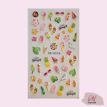 Load image into Gallery viewer, 3d stickers - 17 styles k076