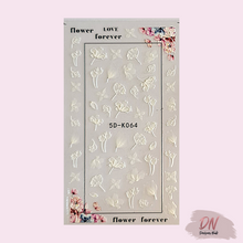 Load image into Gallery viewer, 3d stickers - 17 styles k064