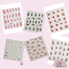 Load image into Gallery viewer, 5d flower stickers- 7 styles