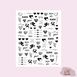 valentines stickers♡ 8 styles♡