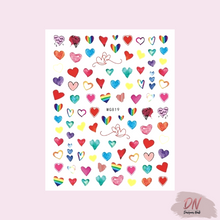 Load image into Gallery viewer, valentines stickers♡ 8 styles♡ wg819