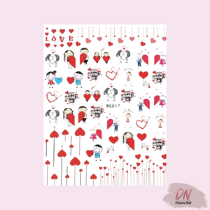 valentines stickers♡ 8 styles♡ wg817