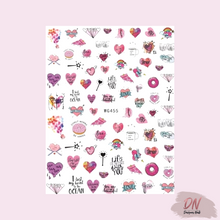 Load image into Gallery viewer, valentines stickers♡ 8 styles♡ wg455