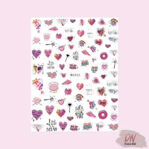 valentines stickers♡ 8 styles♡ wg455