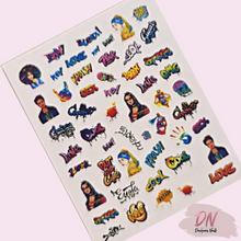 Load image into Gallery viewer, pop art sticker graffiti