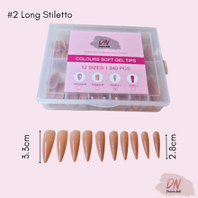 Load image into Gallery viewer, Coloured Softgel tips