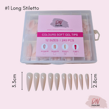 Load image into Gallery viewer, Coloured Softgel tips