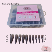 Load image into Gallery viewer, Coloured Softgel tips