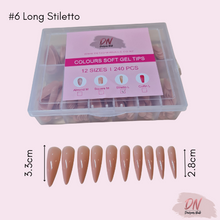 Load image into Gallery viewer, Coloured Softgel tips