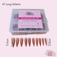 Load image into Gallery viewer, Coloured Softgel tips