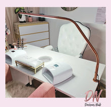 Load image into Gallery viewer, designer nails desk with extractor fan custom order