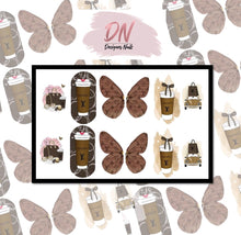Load image into Gallery viewer, decals - designer / brands lv coffee