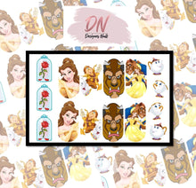 Load image into Gallery viewer, decals - cartoon /tv shows beauty and the beast 1