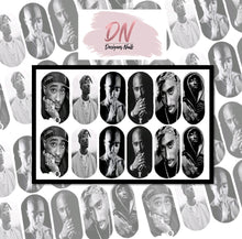 Load image into Gallery viewer, decals - famous faces tupac