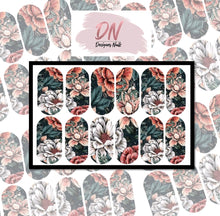 Load image into Gallery viewer, decals - flowers/plants floral 2