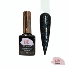 Load image into Gallery viewer, Black Glitter #776