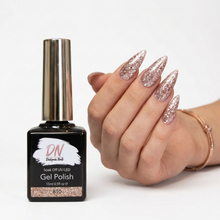 Load image into Gallery viewer, Chunky silver &amp; pink glitter #810