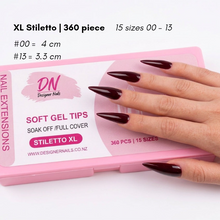Load image into Gallery viewer, Structured Softgel Tips - PINK BOX