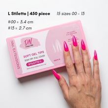 Load image into Gallery viewer, Structured Softgel Tips - PINK BOX