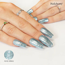 Load image into Gallery viewer, ARCTIC GLISTEN- HOLIDAY GLAMOUR - PROPHECY HEMA FREE GEL POLISH
