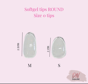 Round Softgel Tips