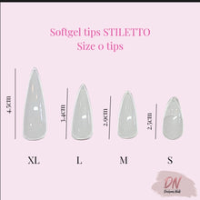 Load image into Gallery viewer, Stiletto Softgel Tips