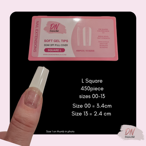 NEW - Structured Softgel Tips - PINK BOX