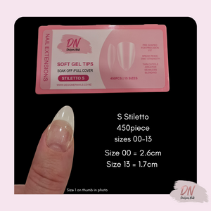 NEW - Structured Softgel Tips - PINK BOX