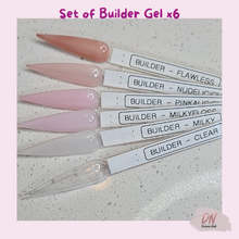 Load image into Gallery viewer, Builder Gel - SET OF 6x