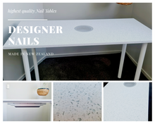 Load image into Gallery viewer, designer nails desk with extractor fan custom order