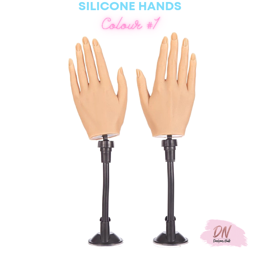 dn silicone practice hands pair #1