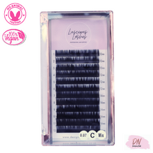 Load image into Gallery viewer, top quality, korean pbt lashes, c curl, mix tray 0.07