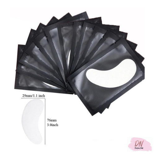 gel under eyepads x50 pair - black package