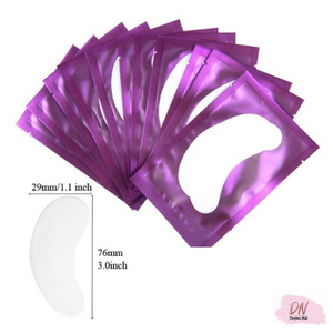 gel under eyepads x50 pair - purple package