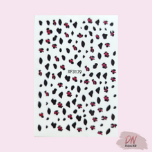 Load image into Gallery viewer, animal print stickers 9 styles xf3179