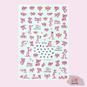 cartoon stickers ☆28 styles pink p 043