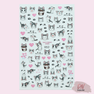 cartoon stickers ☆28 styles cat 052