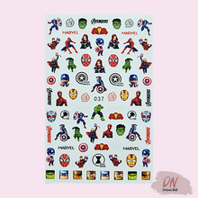 Load image into Gallery viewer, cartoon stickers ☆28 styles marvel 037