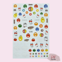 Load image into Gallery viewer, cartoon stickers ☆28 styles m&amp;m 038