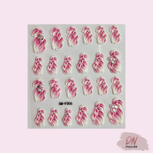 Load image into Gallery viewer, 5d flower stickers- 7 styles f006