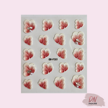 Load image into Gallery viewer, 5d flower stickers- 7 styles f001