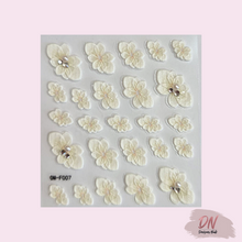 Load image into Gallery viewer, 5d flower stickers- 7 styles f007