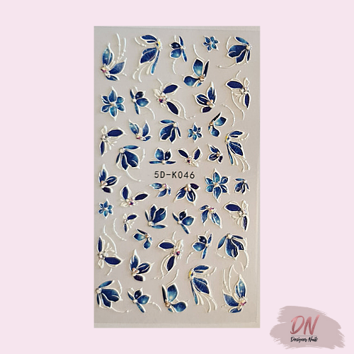 3d stickers - 17 styles k046
