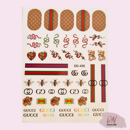 designer stickers 25+ styles g dd-490