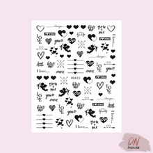 Load image into Gallery viewer, valentines stickers♡ 8 styles♡